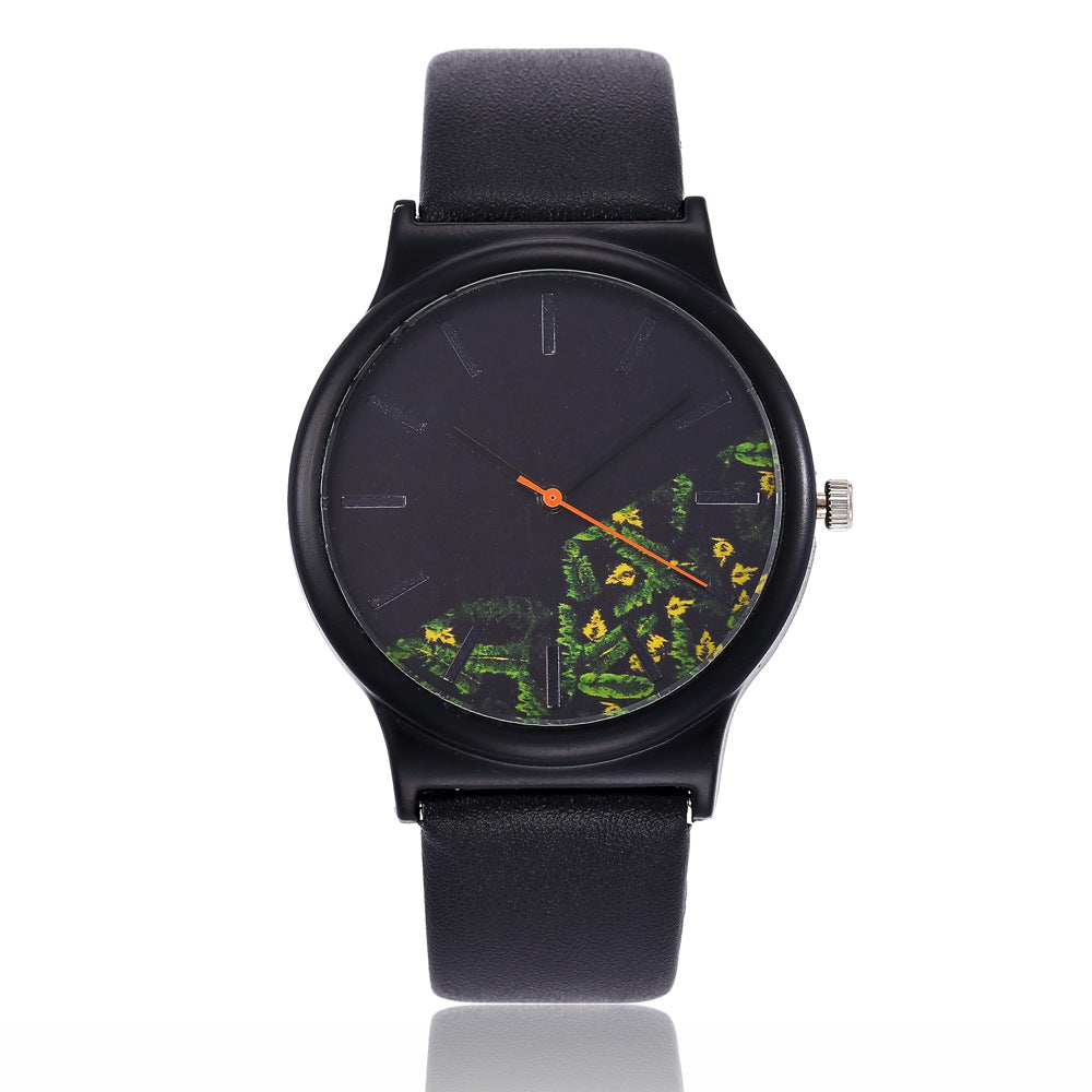 Printed trendy watch Chinese style