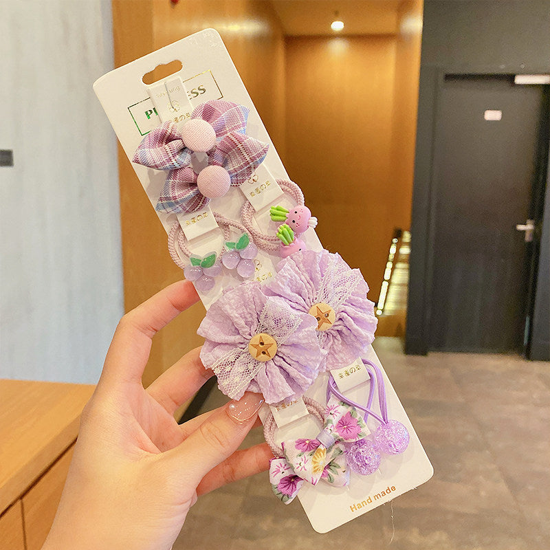 Children's Hair Accessories Head Flower Princess Cute Little Girl