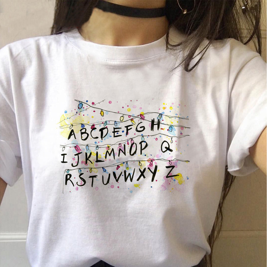 Women's Round Neck Bottoming Shirt Fashion Top