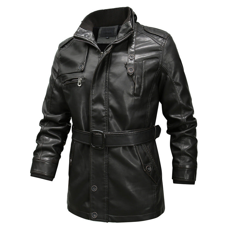 Fashion outdoor motorcycle PU leather jacket