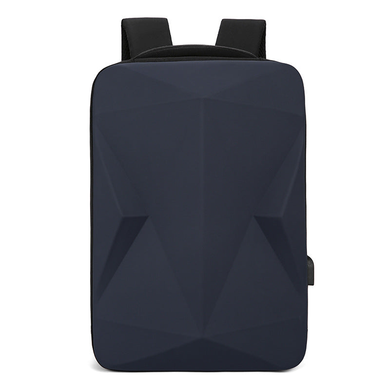 Men's Fashion Personality Laptop Hard Shell Backpack