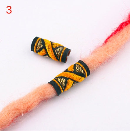 10 Pcs / Lot colorful mix fabric hair braid