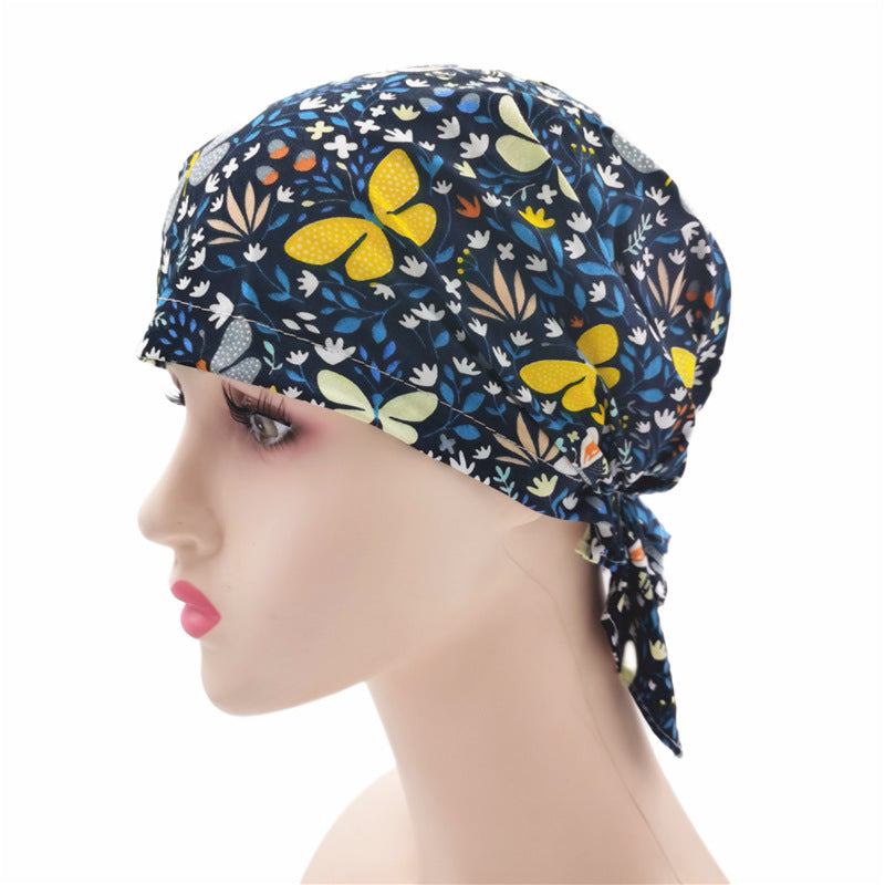 Hat Female Triangular Binder Pirate Hat Tam-o'-shanter Toque Pile Cap