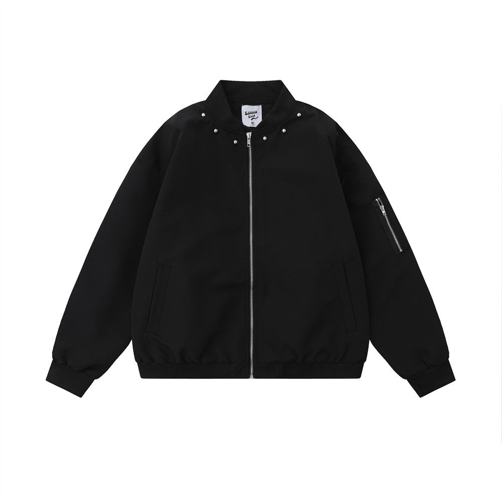 Loose Baseball Uniform American Men's Jacket