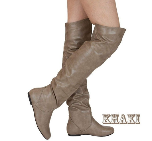 Inner Height Women's Shoes Over-the-knee Boots