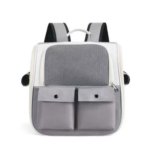 Outdoor Portable Large Capacity Pet Bag Shoulder Transparent Bag