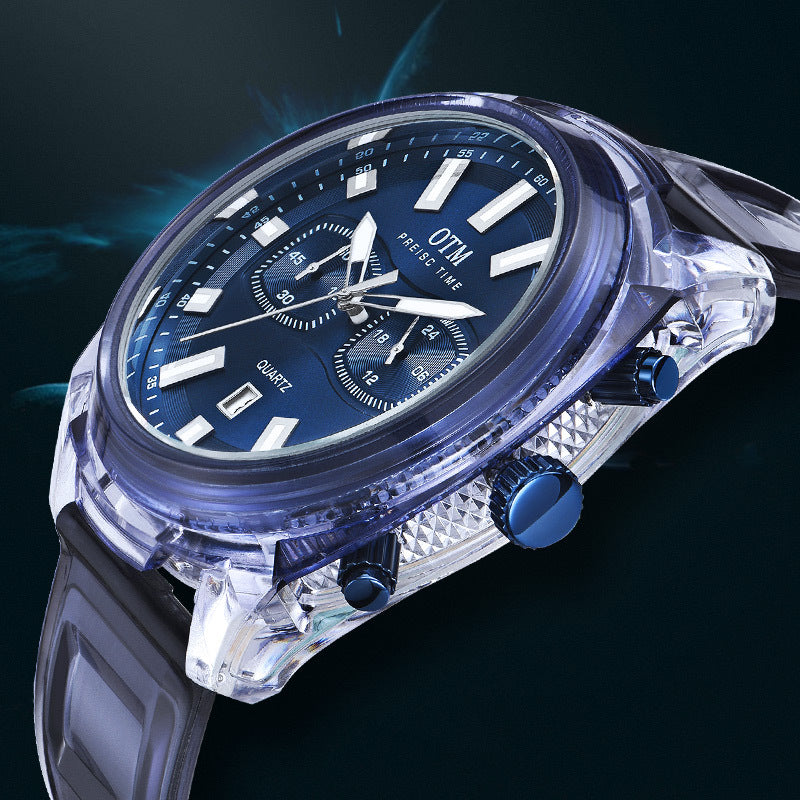 OTM Original Fashion Popular Waterproof Luminous Fashion Male Student Watch