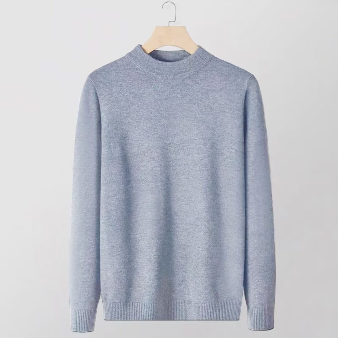 Knitted Base-Layer Casual Men's Wholesale Tops