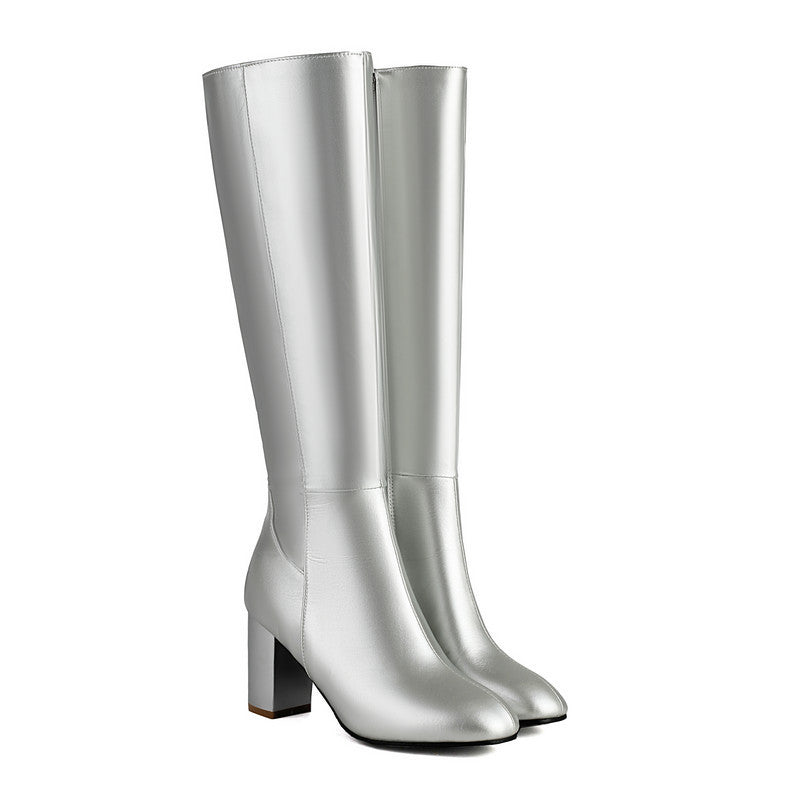 High-heeled Thigh Boot Over The Knee Women
