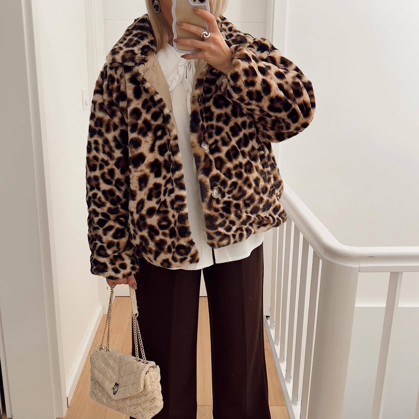 Fur Coat Women's Short Two-sided Wear