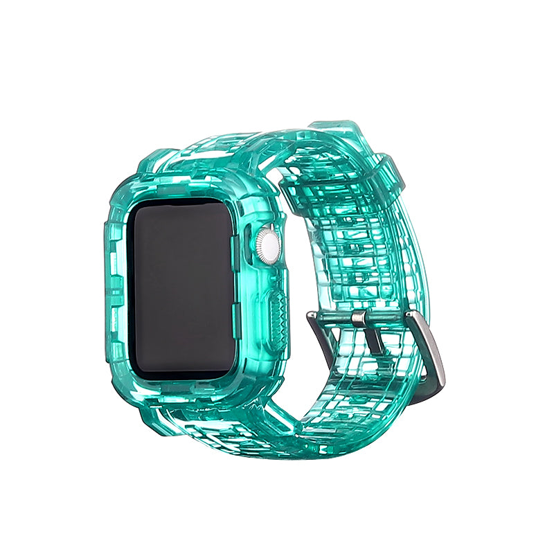 Glacier Limited Transparent Strap With Silicone Case