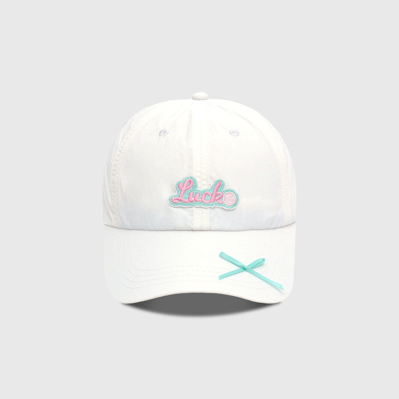 Personalized Bowknot Casual Versatile Personality Elegant Baseball Cap