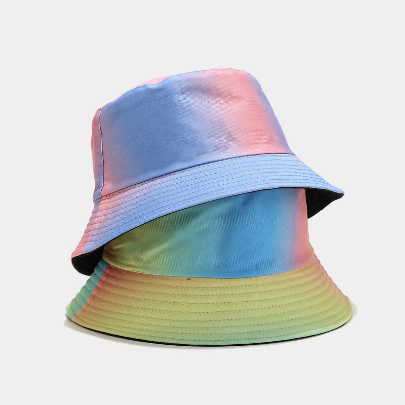 Women's Trend Of New Tie-dyed Contrast Shade Hat