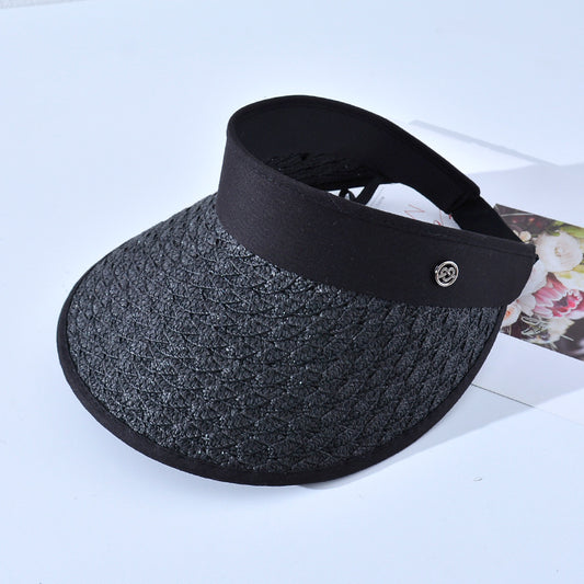 Women's Outdoor Sun Protection Straw Hat