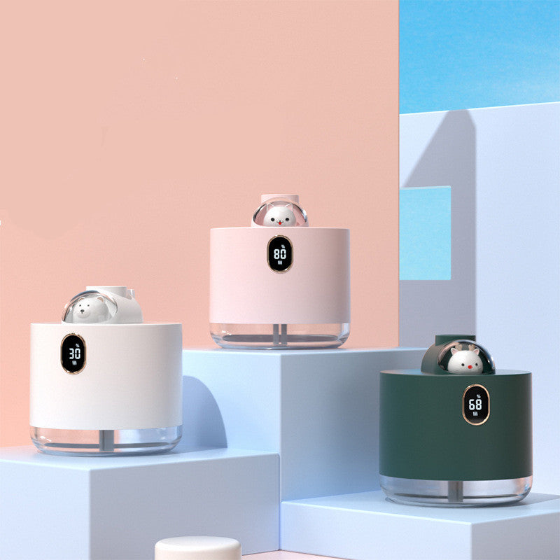 Spaceship USB Humidifier Desktop Office Mute Replenishment