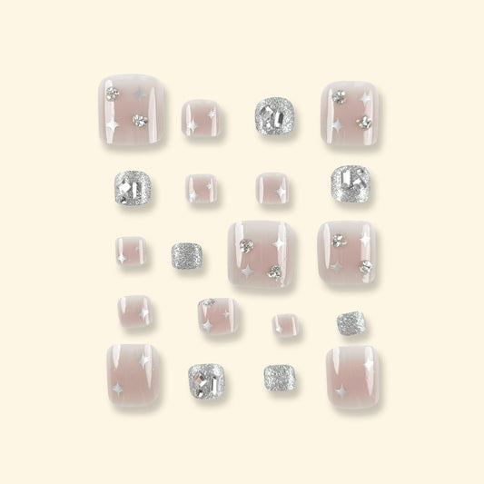 Summer Toenail Wear Nail Detachable