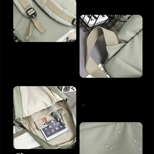 Korean Version Of Large-capacity Junior High School High College Students Shoulder Bag