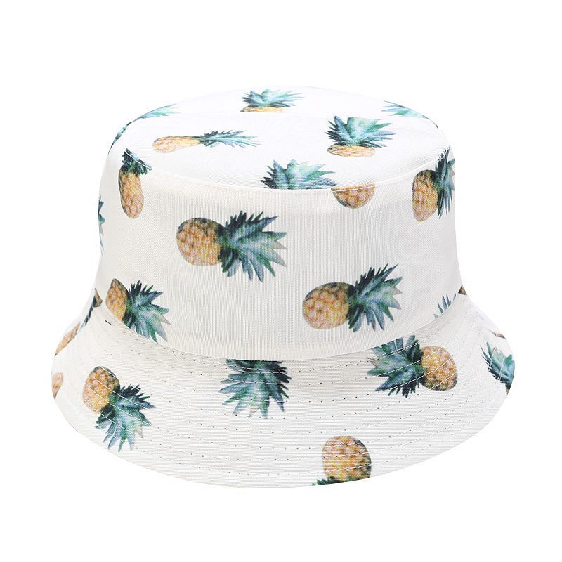 Fruit Pattern Bucket Hat Men And Women Outdoor Casual Sun Hat
