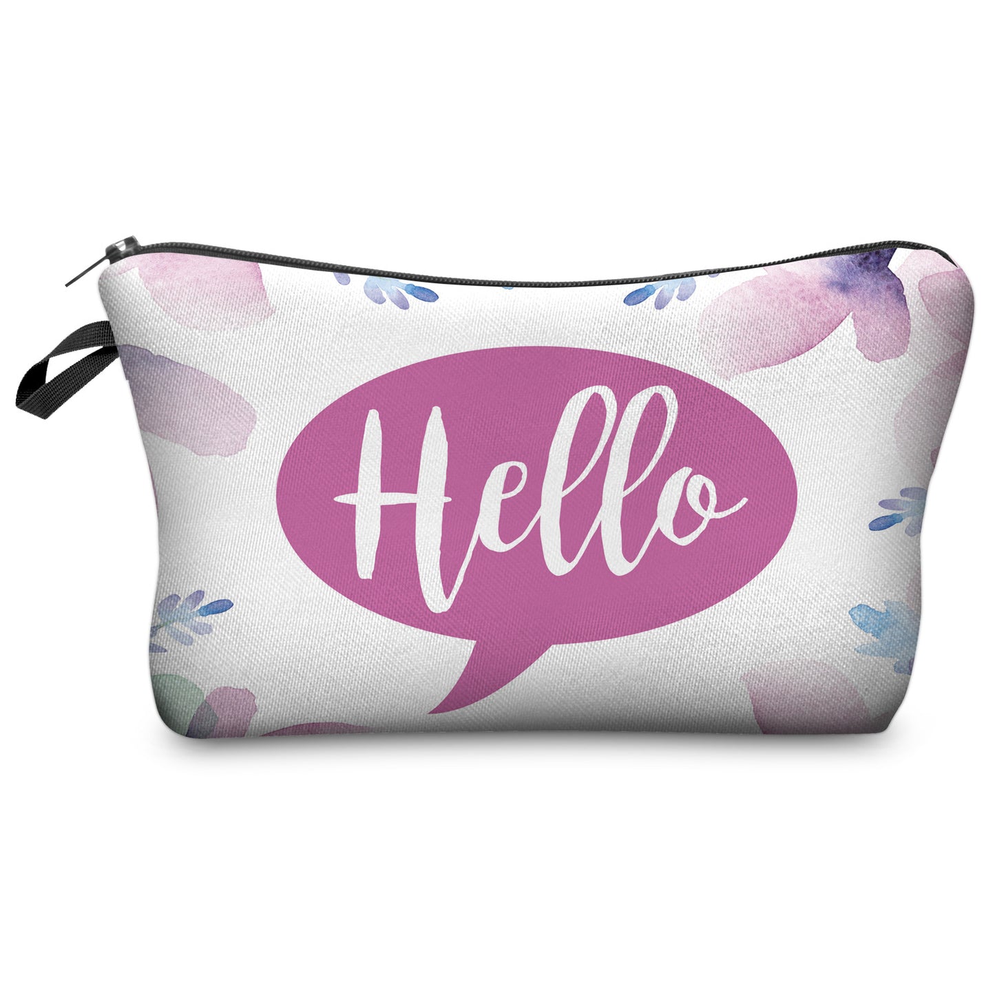 Letter Print Women's Cosmetic Clutch Multifunctional Storage Bag