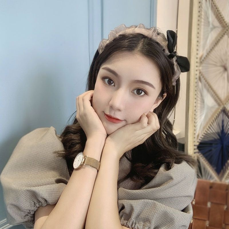 Mesh Small Fragrant Organza Headband Wild Headband