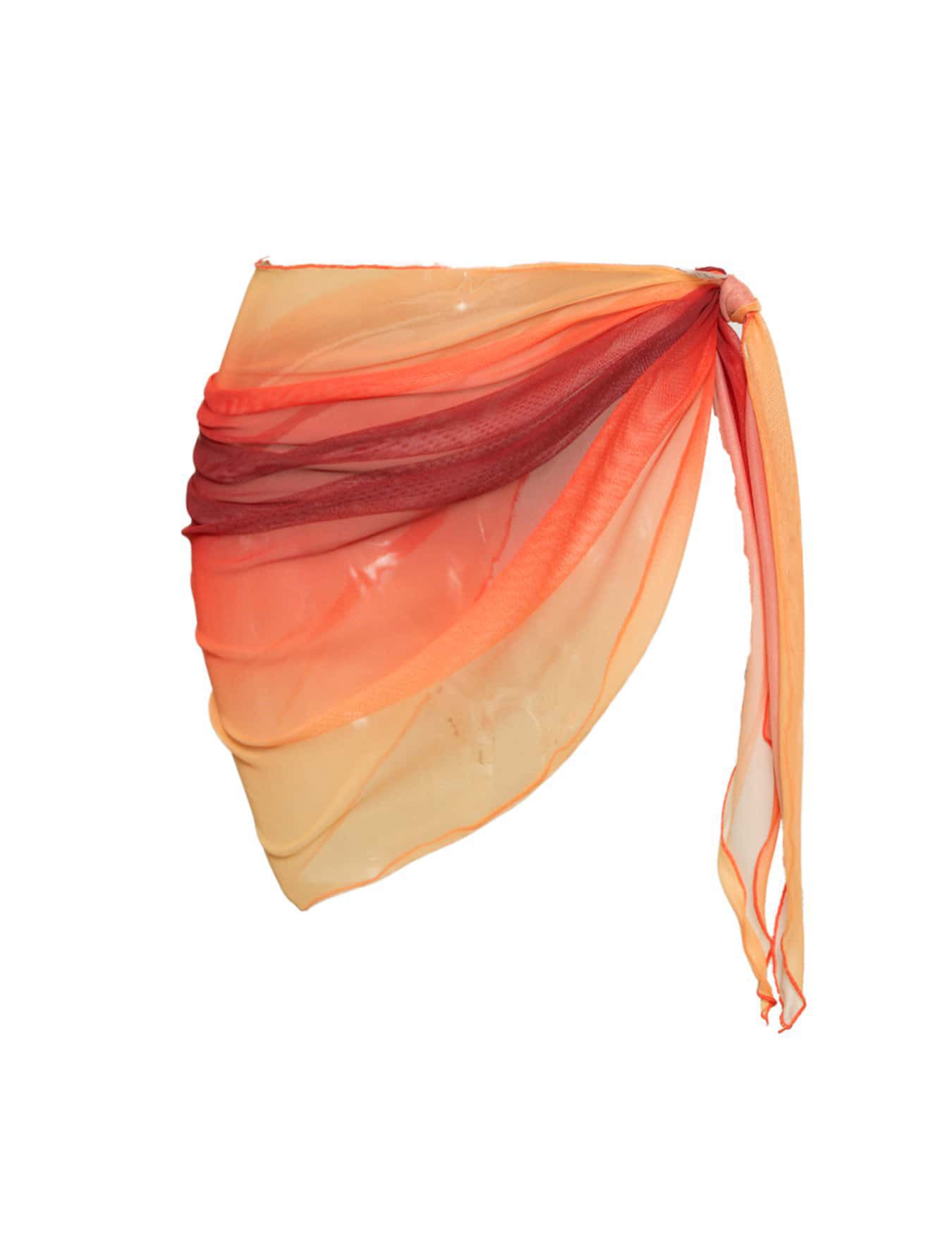 Beach Apron With A Gradient Color Design In Multiple Colors