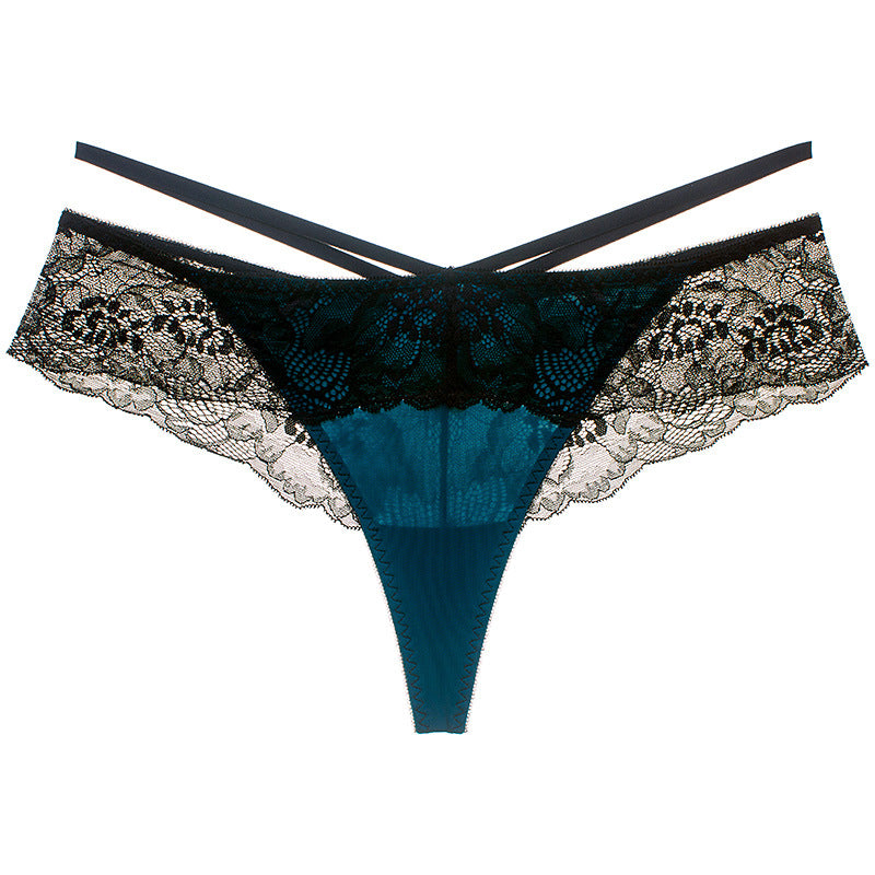 Ladies Briefs With Lace Straps And Low Waists