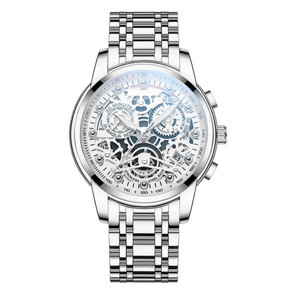 Waterproof men's quartz watch