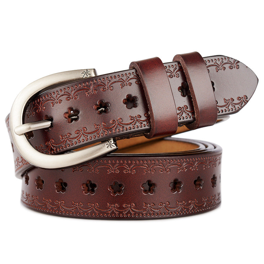 Ladies thin belt