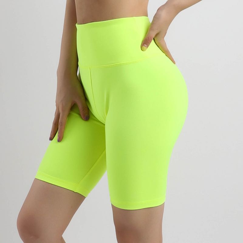 Net red ins fluorescent cycling pants