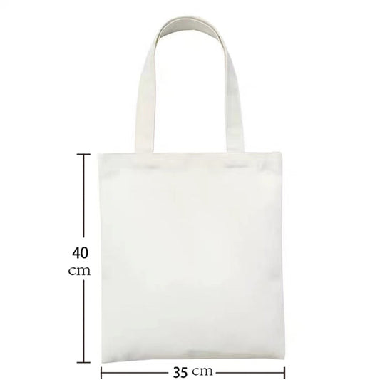 Shark Cat Printed Canvas Bag Shoulder