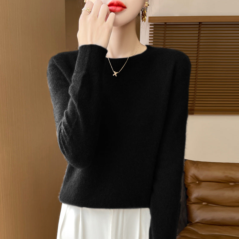 Dame Sweater Løs Inder Sweater