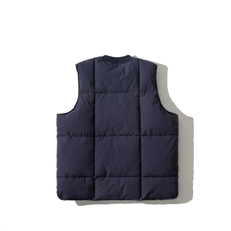 Men's Men's Literary And Artistic Color Matching Cotton Vest