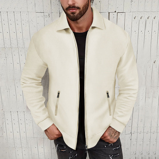 Revers Slim-fit Cardigan Herrejakke Frakke
