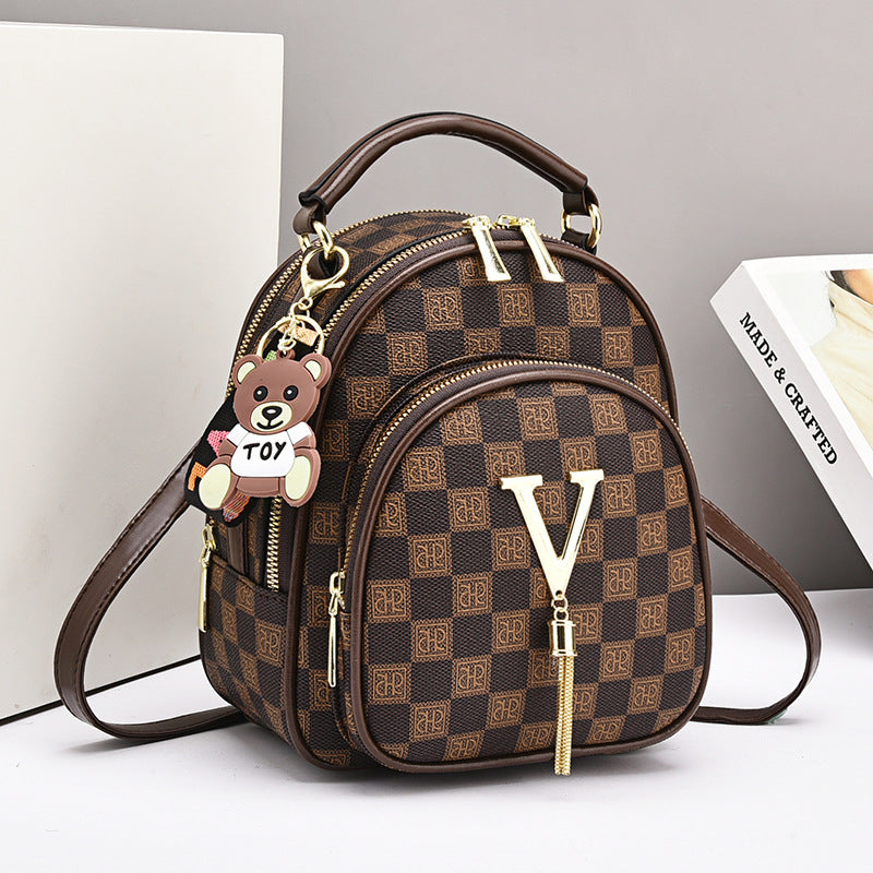 Backpack Simple Crossbody High-grade Retro