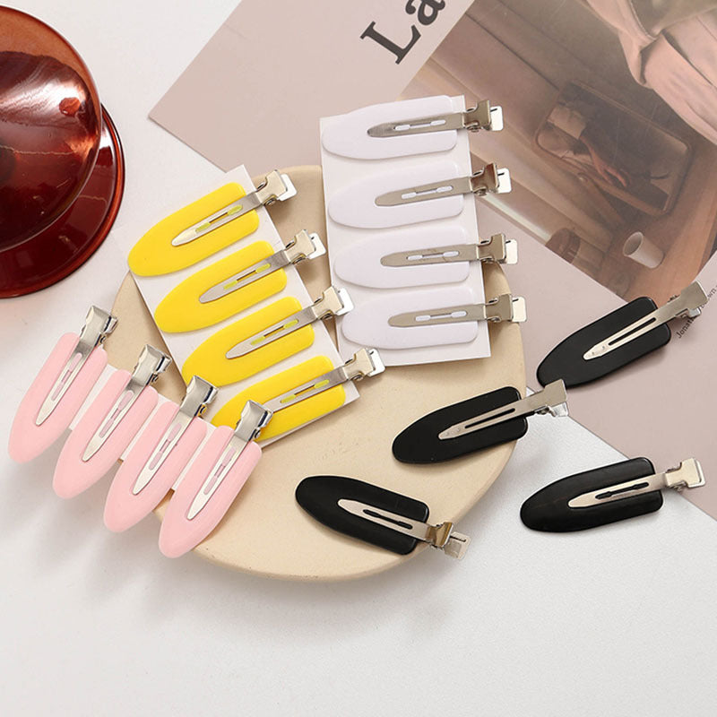 Small Leaf Duckbill Clip DIY Seamless Hair Clip Handmade Material
