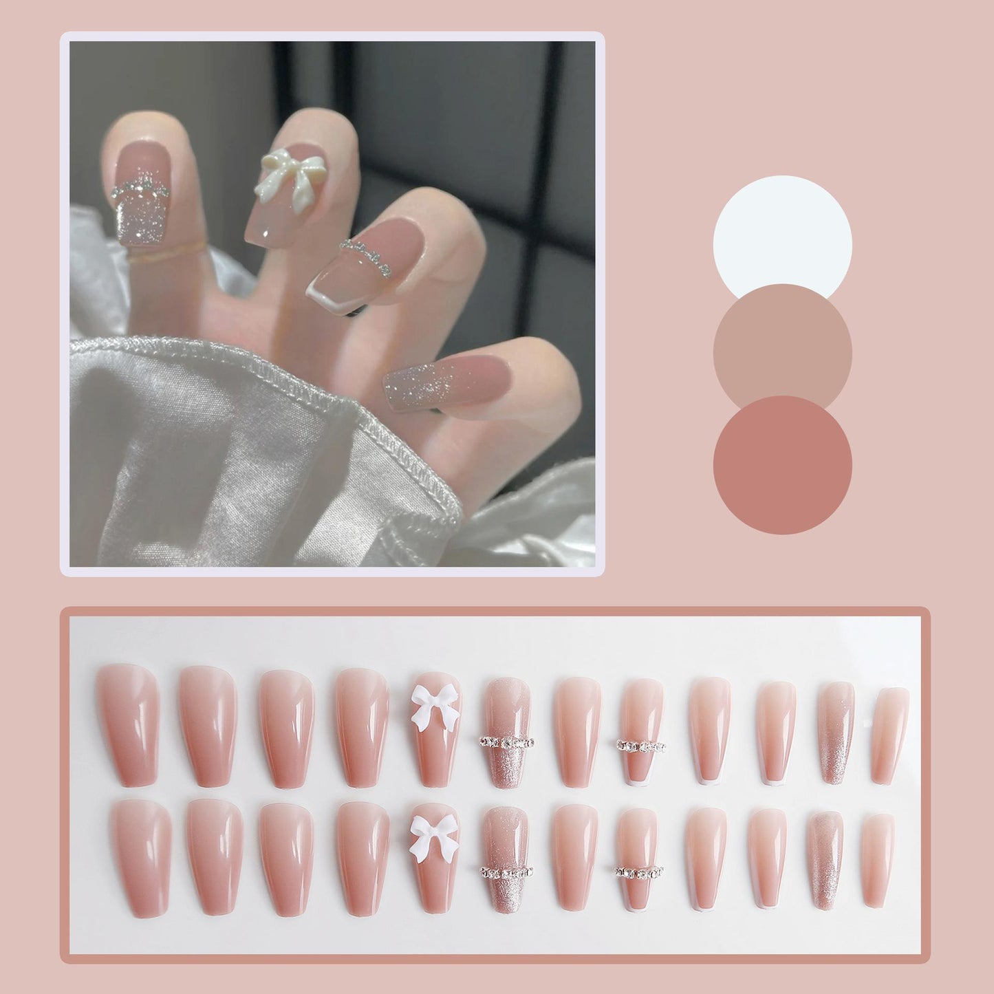 Manicure Combination Patch Finished Product Removable