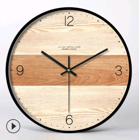 Nordisk vægur stue personlighed kreativ mode moderne minimalistisk ur lydløs hjem soveværelse europæisk kunst ur