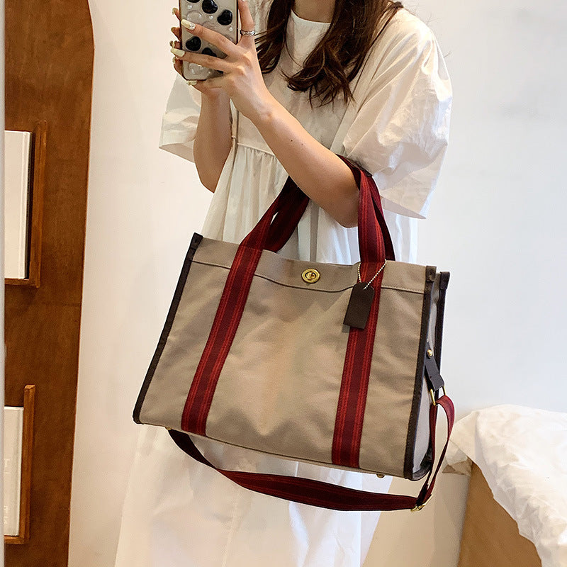Women's Fashion Casual Large Capacity Canvas Bag