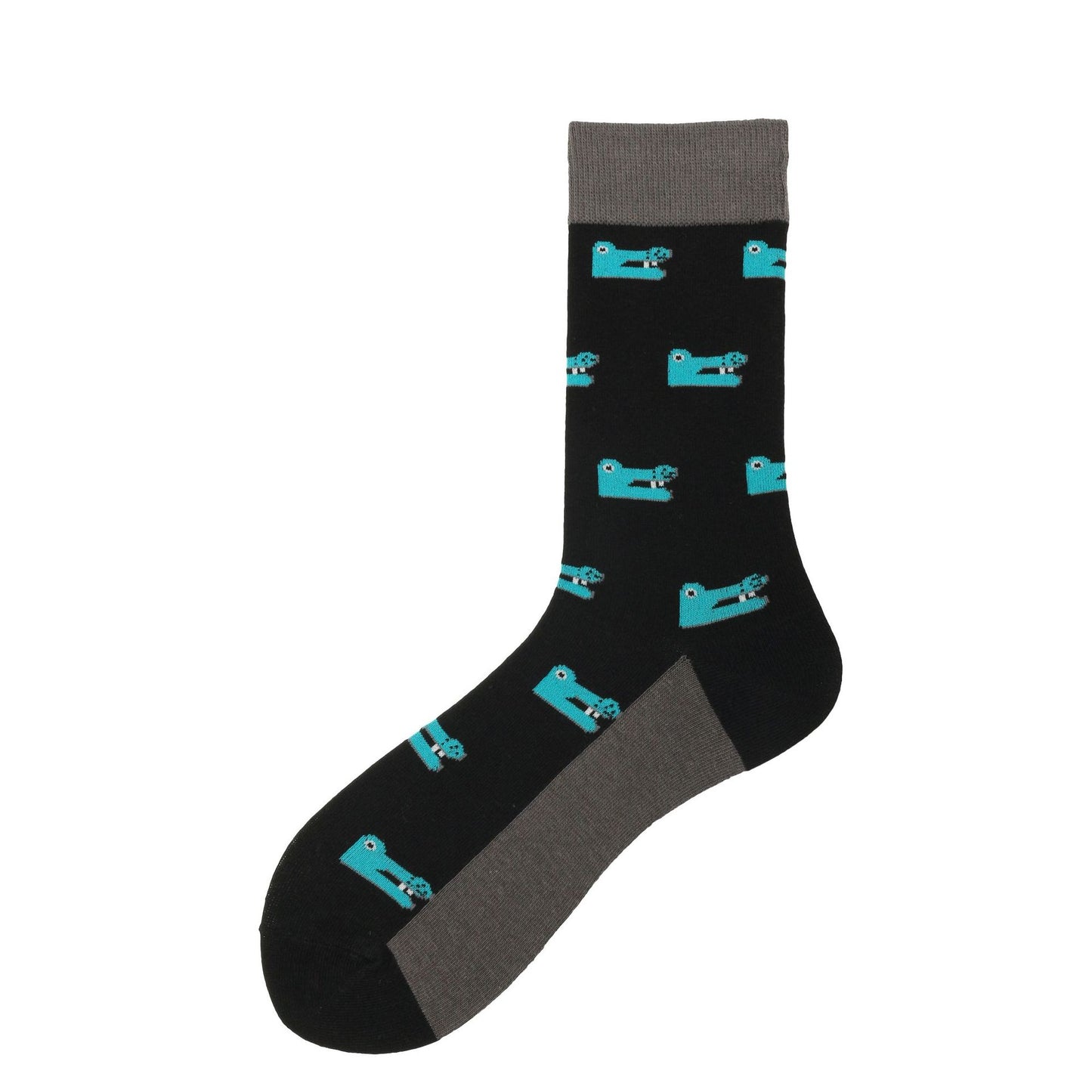 New Men's Colorful Animal Series Cotton Socks