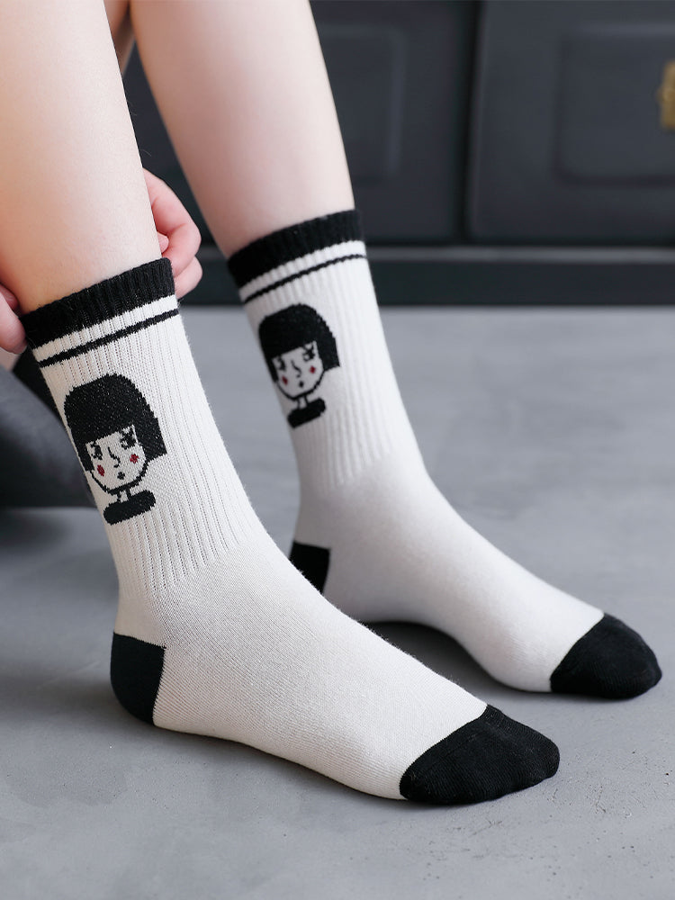 Men's Wild Couple Sports Trendy Stocking