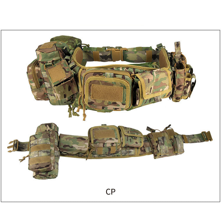 Army Fan Camouflage Multifunctional Tactical Pockets Men And Women Sports Fishing Pockets Outdoor Sports Mountaineering Cycling Bag