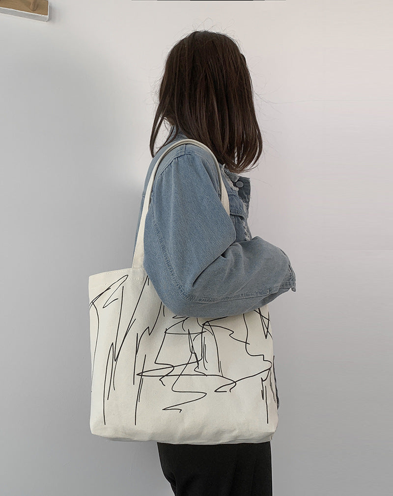 Class King Ins Simple Hand-held Shopping Bag