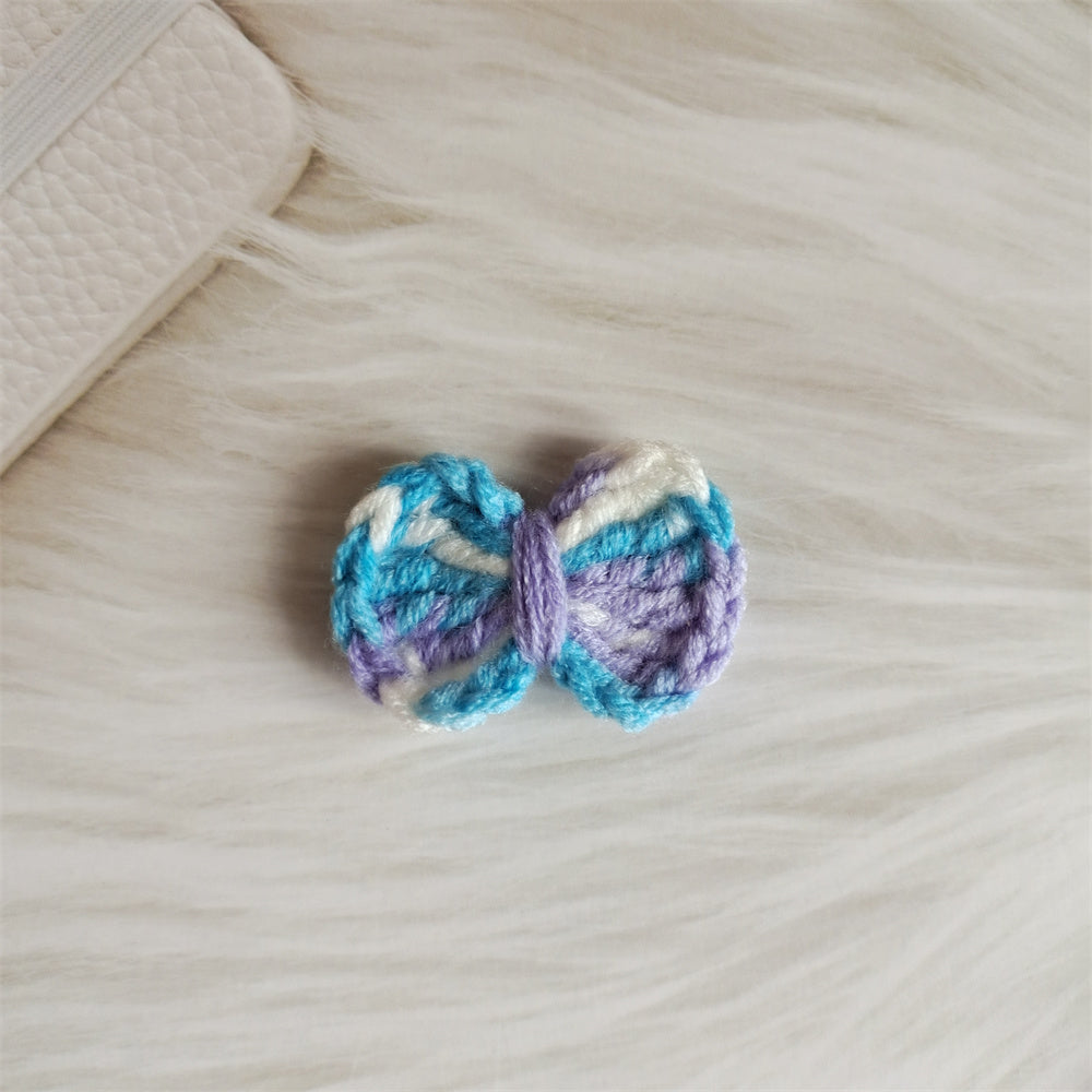 Wool Bow Diy Handmade Finished