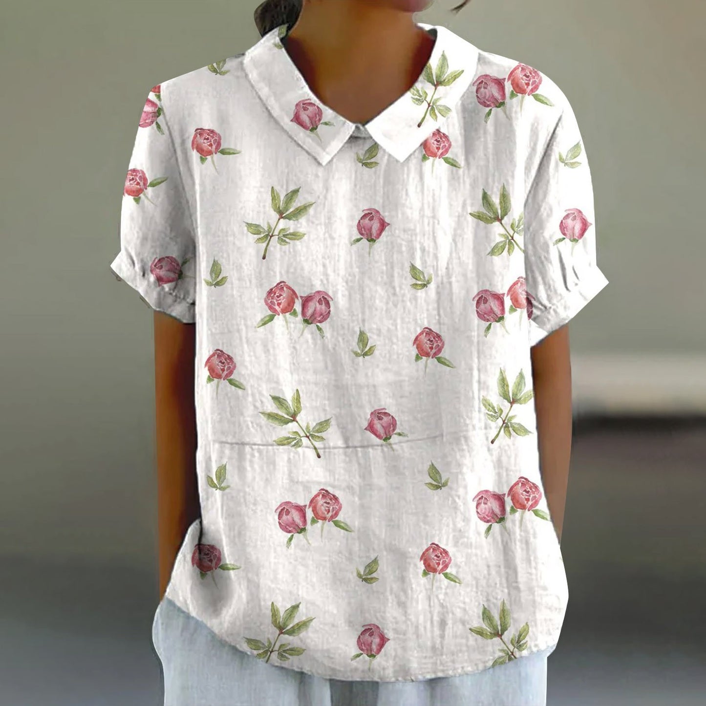 Summer Monsoon Short Sleeve Printing