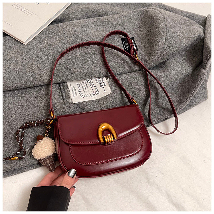 Retro Niche Minimalist Versatile Shoulder Crossbody Bag