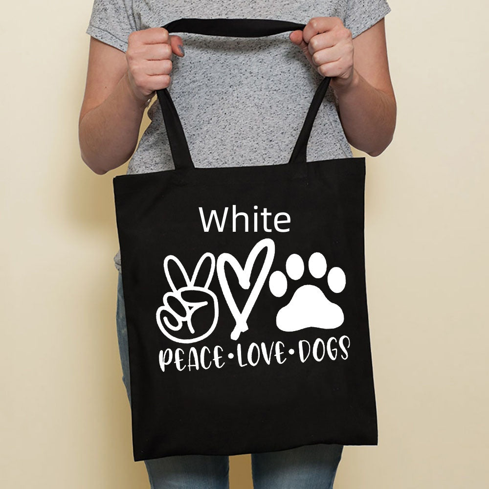 Sausage Cute Pet Dog Printed Canvas Bag
