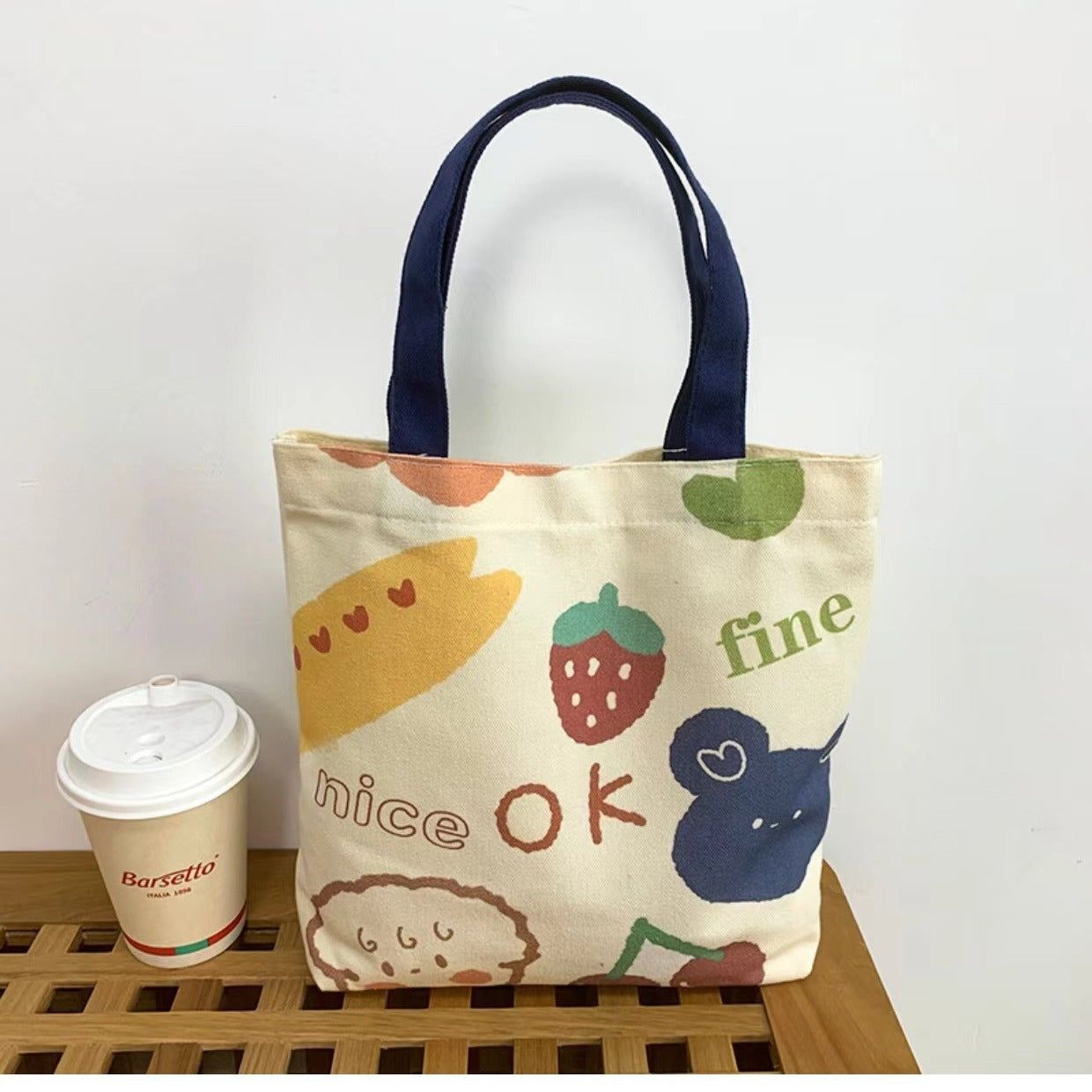 Cartoon Japanese Canvas Bag Tutorial Small Size