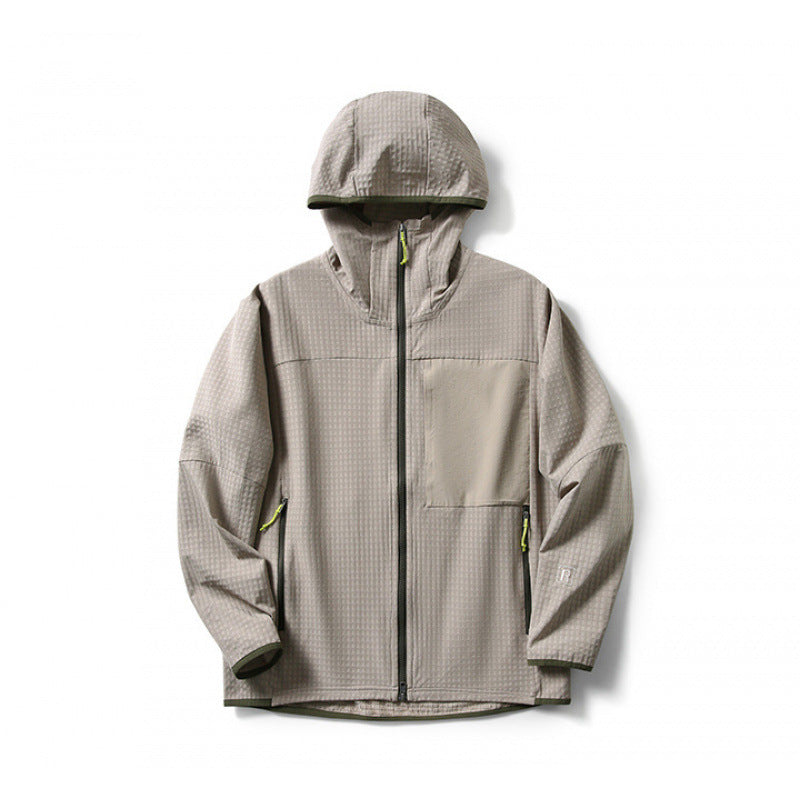 Men's Bag Hooded Sports Casual Jacket