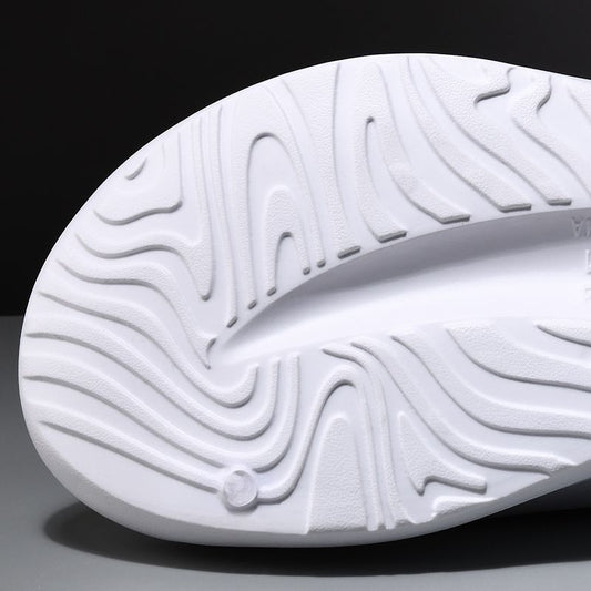 Casual Soft Bottom Men's Non-slip Platform Slippers