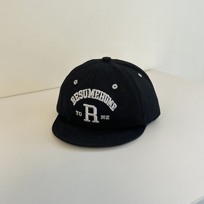 New Ins Soft Brim Letter Embroidered Sunshade Baseball Cap